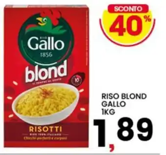 Interspar Riso blond Gallo offerta