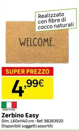 Leroy Merlin Zerbino Easy offerta
