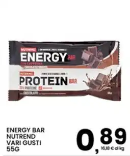 Interspar Energy bar Nutrend offerta
