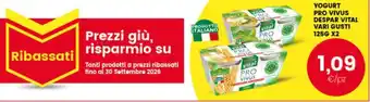 Interspar Yogurt Pro Vivus Despar Vital offerta