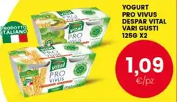 Interspar Yogurt Despar Vital Pro Vivus offerta