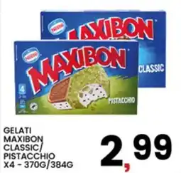 Interspar Gelati Maxibon classic pistacchio offerta