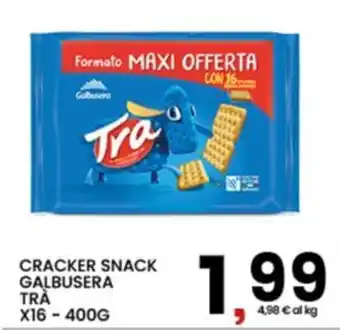 Interspar Cracker snack Galbusera Trà offerta