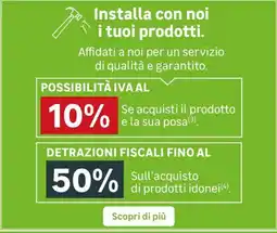 Leroy Merlin Installazione prodotti offerta