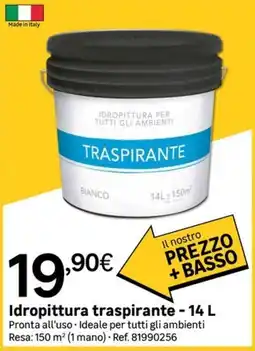 Leroy Merlin Idropittura traspirante offerta