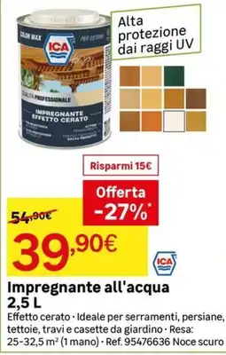 Leroy Merlin Impregnante all'acqua ICA offerta