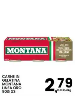 Interspar Carne in gelatina Montana Linea Oro offerta