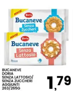 Interspar Bucaneve Doria senza lattosio/senza zuccheri offerta