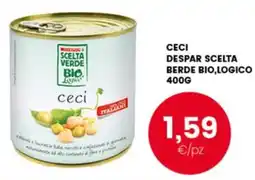 Interspar Ceci Despar Scelta Berde Bio,Logico offerta