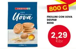 Interspar Frollini con uova Despar offerta
