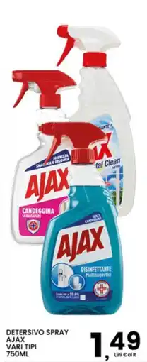 Interspar Detersivo spray Ajax vari tipi offerta