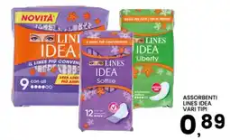 Interspar Assorbenti Lines Idea offerta