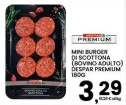 Interspar Mini burger di scottona Despar Premium offerta