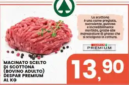 Interspar Macinato scelto di scottona (bovino adulto) Despar Premium offerta