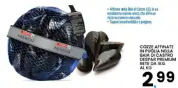 Interspar Cozze affinate Despar Premium offerta