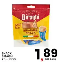 Interspar Biraghi Biraghini Snack offerta