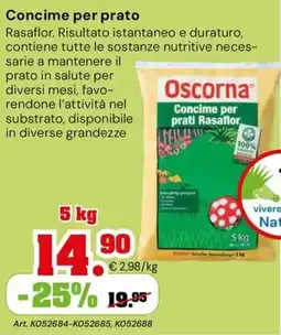TuttoGiardino Concime per prato Rasaflor offerta