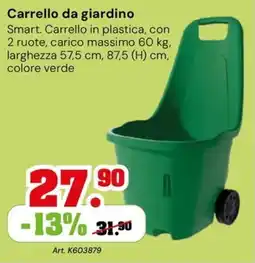 TuttoGiardino Carrello da giardino Smart offerta