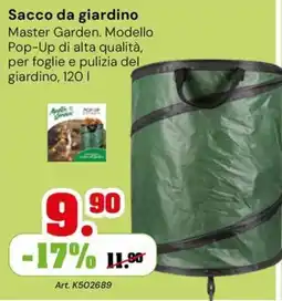 TuttoGiardino Sacco da giardino Master Garden offerta