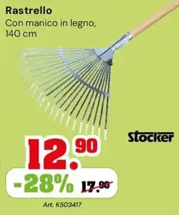 TuttoGiardino Rastrello Stocker offerta