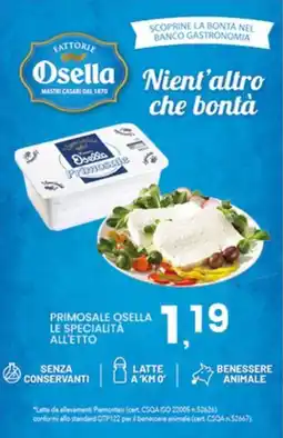 Interspar Primosale Osella Le Specialità offerta