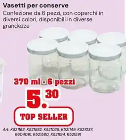 TuttoGiardino Vasetti per conserve offerta