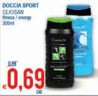 MD Discount Cliosan Doccia Sport fitness/energy 300ml offerta