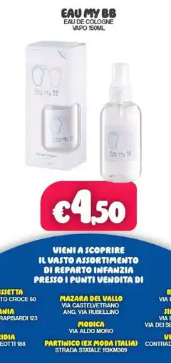 Franzy's Eau my BB Eau de Cologne offerta