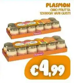 Franzy's Plasmon omo frutta offerta