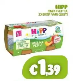Franzy's HiPP biologico Mela Pesca offerta