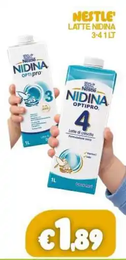 Franzy's Nestlé Latte Nidina offerta