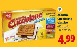 Lidl Algida Cucciolone classico offerta