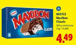 Lidl Maxibon classic Nestlé offerta