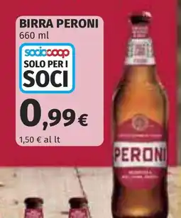 Coop Birra Peroni offerta