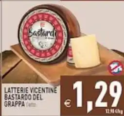 Supermercati Agorà Latterie Vicentine Bastardo del Grappa offerta