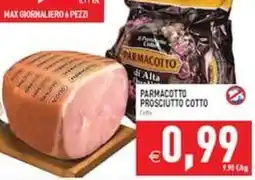 Supermercati Agorà Parmacotto prosciutto cotto offerta