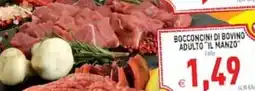 Supermercati Agorà Bocconcini di bovino adulto Il Manzo offerta