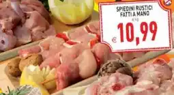 Supermercati Agorà Spiedini rustici fatti a mano offerta