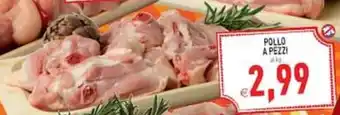 Pollo a pezzi