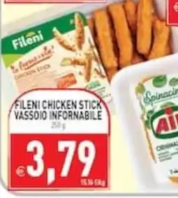 Supermercati Agorà Fileni chicken stick vassoio infornabile offerta