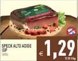 Supermercati Agorà Speck Alto Adige IGP offerta