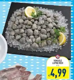 Supermercati Agorà Vongole lupini medi offerta