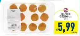 Supermercati Agorà Polpette di tonno offerta