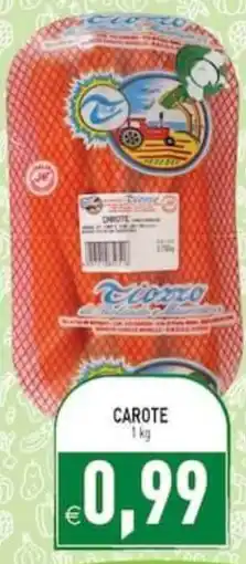 Supermercati Agorà Carote offerta