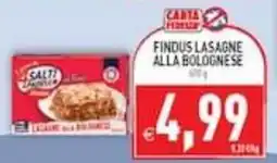 Supermercati Agorà Findus Lasagne alla Bolognese offerta