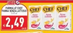 Supermercati Agorà Parmalat Chef panna senza lattosio offerta
