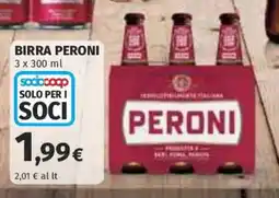 Coop Superstore Birra Peroni offerta