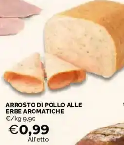 Mercatò Arrosto di pollo alle erbe aromatiche offerta