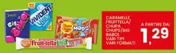 Interspar Caramelle fruittella/ chupa chups/ big babol offerta