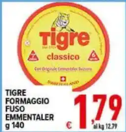 Iper Triscount Tigre formaggio fuso emmentaler offerta